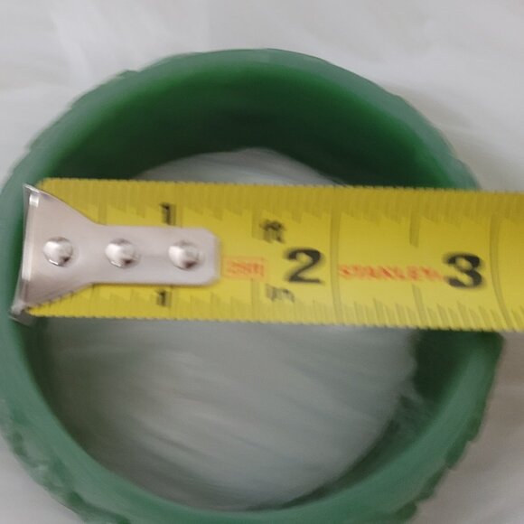 Beautiful Vintage Jade Bangle! - Picture 4 of 5